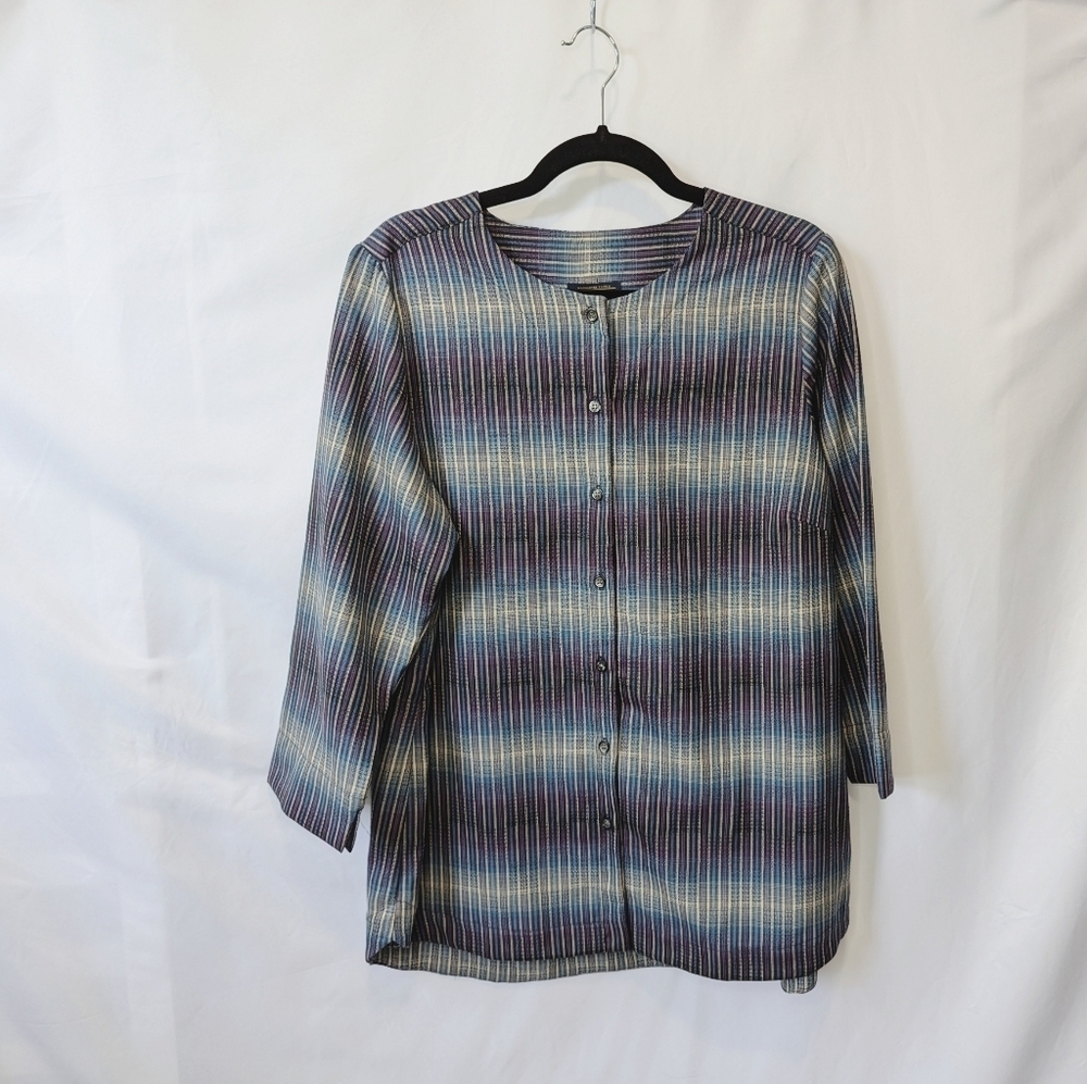 Pendleton Women's Wool Button-Up Tunic, size XL Petite